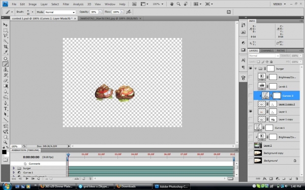 Creation of food: Step 2